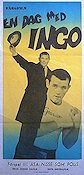 En dag med Ingo 1960 movie poster Ingemar Johansson Boxing