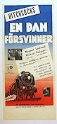 The Lady Vanishes 1939 movie poster Margaret Lockwood Alfred Hitchcock Trains