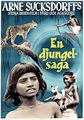 En djungelsaga 1957 movie poster Arne Sucksdorff Documentaries