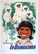 En djungelsaga 1957 movie poster Arne Sucksdorff Documentaries
