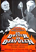 To the Devil a Daughter 1976 movie poster Richard Widmark Christopher Lee Honor Blackman Peter Sykes Production: Hammer Films