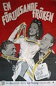 En förtjusande fröken 1946 movie poster Max Hansen Annalisa Ericson Sture Lagerwall