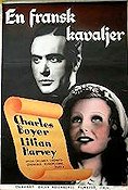 Ich und die Kaiserin 1938 movie poster Charles Boyer Lilian Harvey