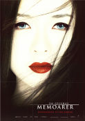 Memoirs of a Geisha 2005 movie poster Ziyi Zhang Ken Watanabe Michelle Yeoh Rob Marshall Asia
