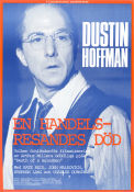 En handelsresandes död 1985 poster Dustin Hoffman John Malkovich Kate Reid Volker Schlöndorff Text: Arthur Miller Från TV