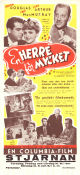 Too Many Husbands 1940 movie poster Jean Arthur Melvyn Douglas Fred MacMurray Wesley Ruggles