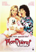 En hondjävuls liv och lustar 1989 poster Meryl Streep Roseanne Barr Ed Begley Jr Susan Seidelman Från TV