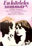 En kärleks sommar 1979 movie poster Gösta Ekman Maria Andersson Anita Ekström Mats Arehn Romance