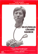 Docteur Francoise Gailland 1978 movie poster Annie Girardot Jean-Pierre Cassel Francois Périer Jean-Louis Bertuccelli Medicine and hospital Smoking