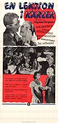 A Lesson in Love 1954 movie poster Eva Dahlbeck Gunnar Björnstrand Harriet Andersson Yvonne Lombard Ingmar Bergman