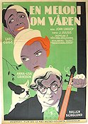 En melodi om våren 1933 poster Lars Egge Annalisa Ericson Bullen Berglund Instrument Eric Rohman art
