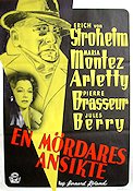Portrait of an Assasin 1949 movie poster Erich von Stroheim Maria Montez Arletty