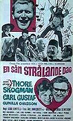 En sån strålande dag 1967 movie poster Thore Skogman Carl-Gustaf Lindstedt Gunilla Olsson