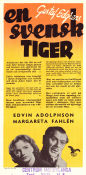 En svensk tiger 1948 poster Edvin Adolphson Gustaf Edgren