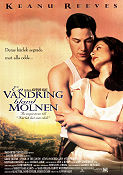 En vandring bland molnen 1995 poster Keanu Reeves Aitana Sanchez-Gijon Anthony Quinn Alfonso Arau Romantik