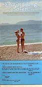 A Walk in the Sun 1978 movie poster Gösta Ekman Inger-Lise Rypdal Margaretha Krook Sif Ruud Hans Dahlberg Writer: Stig Claesson Beach