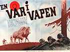 En vår i vapen 1943 movie poster George Fant Bibi Lindquist War Find more: Large poster
