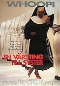 En värsting till syster 1992 poster Whoopi Goldberg Maggie Smith Kathy Najimy Emile Ardolino Religion