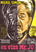 Un certain Monsieur Jo 1958 movie poster Michael Simon Genevieve Kervine Jacques Morel René Jolivet