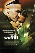 End of Watch 2012 movie poster Jake Gyllenhaal Michael Pena Anna Kendrick David Ayer Police and thieves