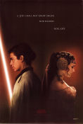 Episode II Attack of the Clones 2002 movie poster Ewan McGregor Natalie Portman Hayden Christensen Christopher Lee George Lucas Find more: Star Wars