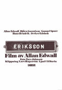 Eriksson 1969 poster Björn Gustafson Inge Edsholt Allan Edwall