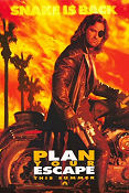 Escape From LA 1996 movie poster Kurt Russell Steve Buscemi Stacy Keach John Carpenter Motorcycles