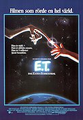 E.T. the Extra-Terrestrial 1982 poster Dee Wallace Drew Barrymore Steven Spielberg Text: Melissa Mathison