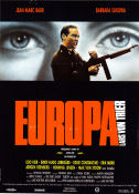Europa 1991 movie poster Jean-Marc Barr Barbara Sukowa Udo Kier Ernst-Hugo Järegård Lars von Trier Denmark