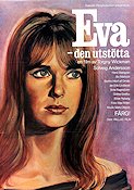 Eva den utstötta 1969 movie poster Solveig Andersson Torgny Wickman