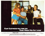 Every Which Way But Loose 1978 lobbykort Clint Eastwood Sondra Locke Geoffrey Lewis James Fargo