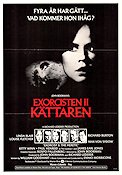 Exorcist II: The Heretic 1978 movie poster Linda Blair Richard Burton Max von Sydow John Boorman Find more: Exorcist