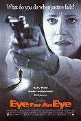 Eye for an Eye 1996 movie poster Sally Field Kiefer Sutherland Ed Harris John Schlesinger Guns weapons
