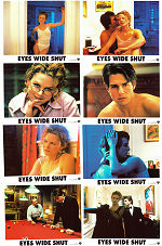 Eyes Wide Shut 1999 lobby card set Tom Cruise Nicole Kidman Todd Field Stanley Kubrick