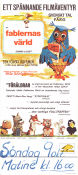 Fablernas värld 1970 movie poster Olle Adolphson From TV Cult movies Birds