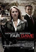 Fair Game 2010 movie poster Naomi Watts Sean Penn Doug Liman