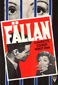 The Secret Fury 1950 movie poster Claudette Colbert Robert Ryan Jane Cowl Mel Ferrer Film Noir
