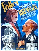 Fallet Ingegerd Bremssen 1942 movie poster Sonja Wigert Anders Henrikson Eric Rohman art