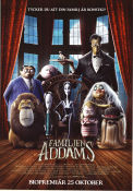 The Addams Family 2019 movie poster Oscar Isaac Greg Tiernan Animation From TV