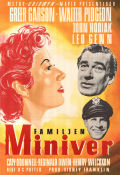 The Miniver Story 1950 movie poster Greer Garson Walter Pidgeon John Hodiak HC Potter