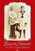 Fanny and Alexander 1982 movie poster Jarl Kulle Ewa Fröling Jan Malmsjö Erland Josephson Allan Edwall Ingmar Bergman Kids Production: Sandrews