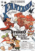 Fantasia 1940 poster Leopold Stokowski Mickey Mouse Musse Pigg James Algar