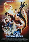 Fantastic Four 2005 movie poster Ioan Gruffudd Michael Chiklis Chris Evans Jessica Alba Tim Story Find more: Marvel From comics