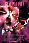 The Phantom 1996 movie poster Billy Zane Kristy Swanson Treat Williams Simon Wincer From comics