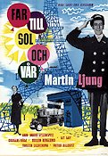Far till sol och vår 1958 movie poster Martin Ljung Ann-Marie Gyllenspetz Travel