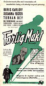 The Climax 1944 movie poster Boris Karloff Susanna Foster Turhan Bey George Waggner