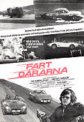 Fartdårarna 1976 poster Michael Sarrazin Gary Busey Raul Julia Charles Bail Bilar och racing