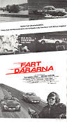 Fartdårarna 1976 poster Michael Sarrazin Gary Busey Raul Julia Charles Bail Bilar och racing