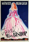 Cheers for Miss Bishop 1941 movie poster Martha Scott William Gargan Tay Garnett Eric Rohman art