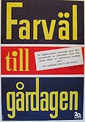 Farväl till gårdagen 1950 movie poster War